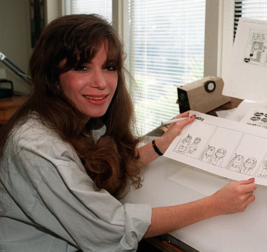 Cartoonist Cathy Guisewite in 1987.
