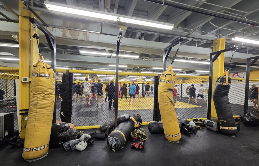 A class at Roufusport MMA Academy.