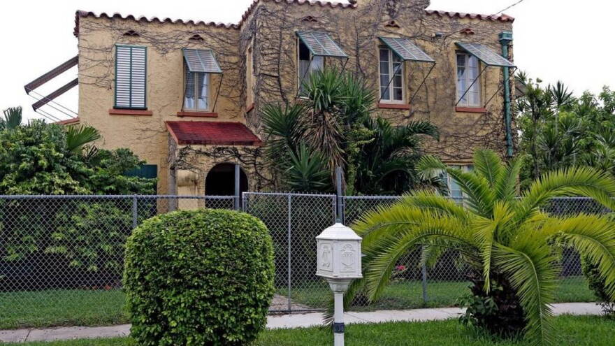 A house on Northwest 33rd Street in the Allapattah neighborhood of central Miami. Developers and investors are buying properties there because it's close to downtown and Wynwood.
