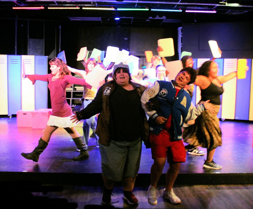 Ella Balzano plays Janis Sarkisian for The Belle Theatre in 'Mean Girls.'