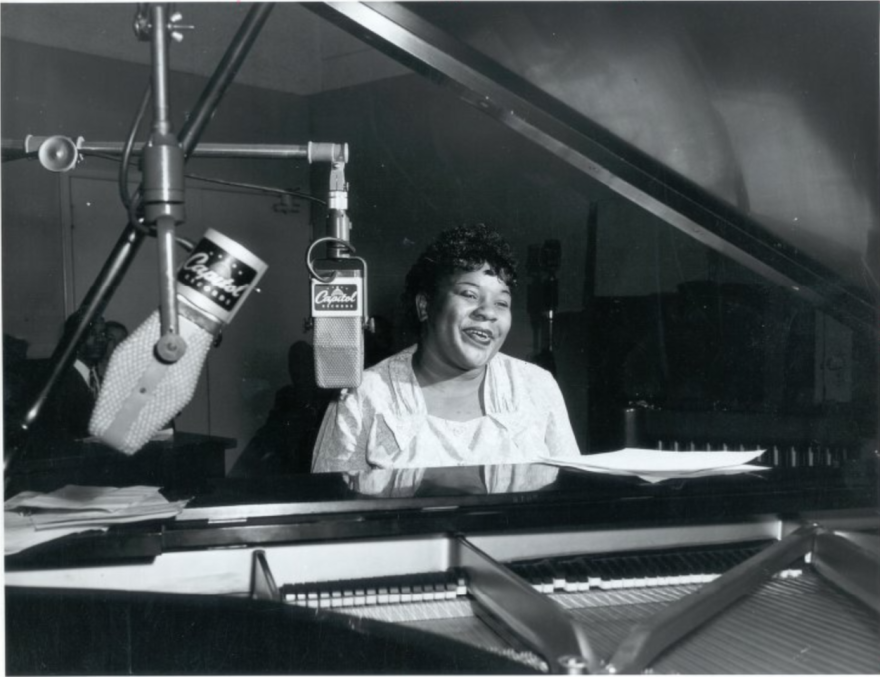Known as the “Queen of the Blues,” Julia Lee started playing piano with her brother George’s band, rival to Bennie Moten’s during the 20s.