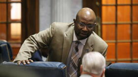 Sen. Greg Taylor (D-Indianapolis) is the first Black person to lead a legislative caucus in Indiana history.