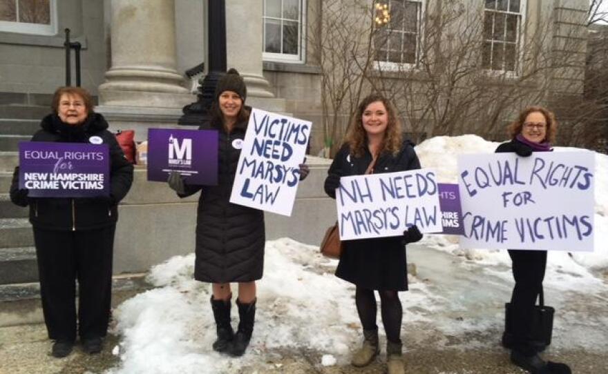 Marsy's Law supporters lobbying lawmakers in Concord, N.H.