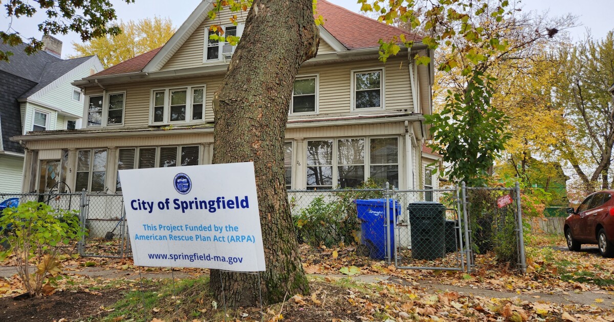 ARPA funds used to help save Springfield's aging housing stock WAMC