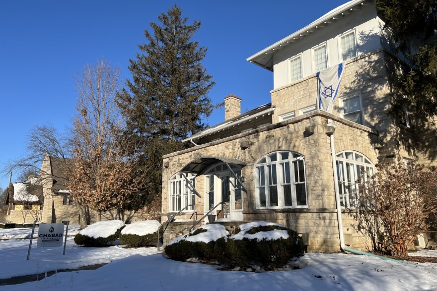 Outside view of Chabad House