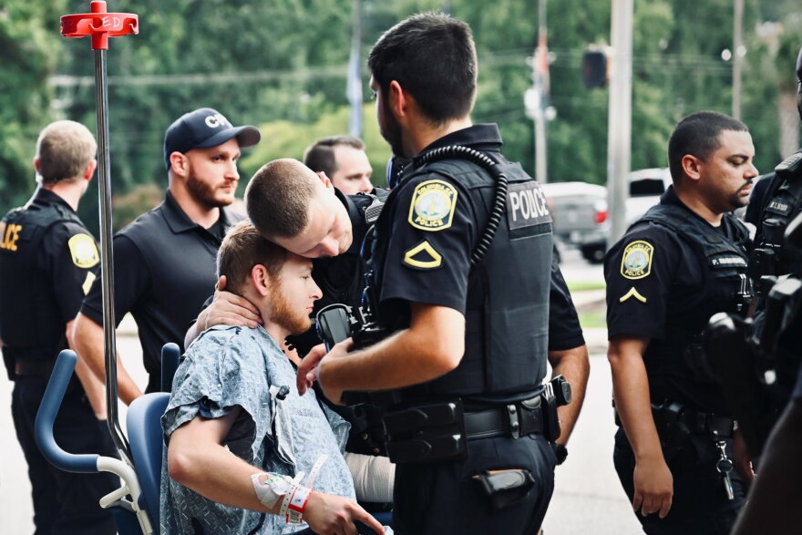 The Columbia Police Department said police officer