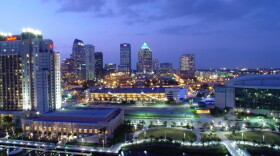 Tampa Night Skyline
