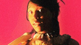 Album cover of Portraits of Tracy's new EP Q: From Where Do Our Primal Instincts Originate? A: MTV! 