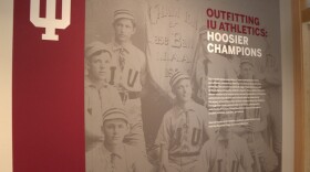 A new exhibit at the Collections at McCalla highlights Indiana University athletics.