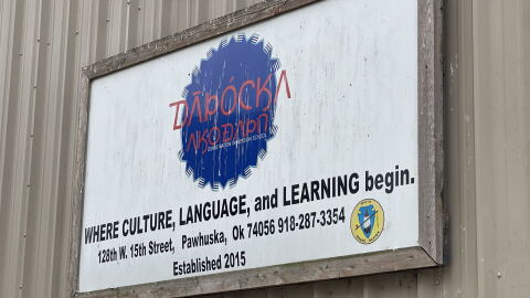Daposka Ahnkodapi operated as a private school, teaching Osage culture and language to children up to the 8th grade.