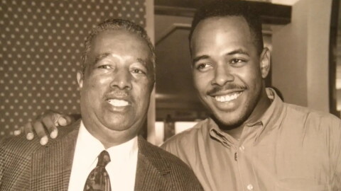 Ray Brown (left) and Christian McBride (right) in 1993