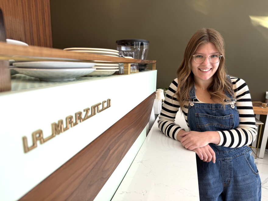 Hannah Blazinksi Cuhel at Revival Specialty Coffee Bar | Prairie Public