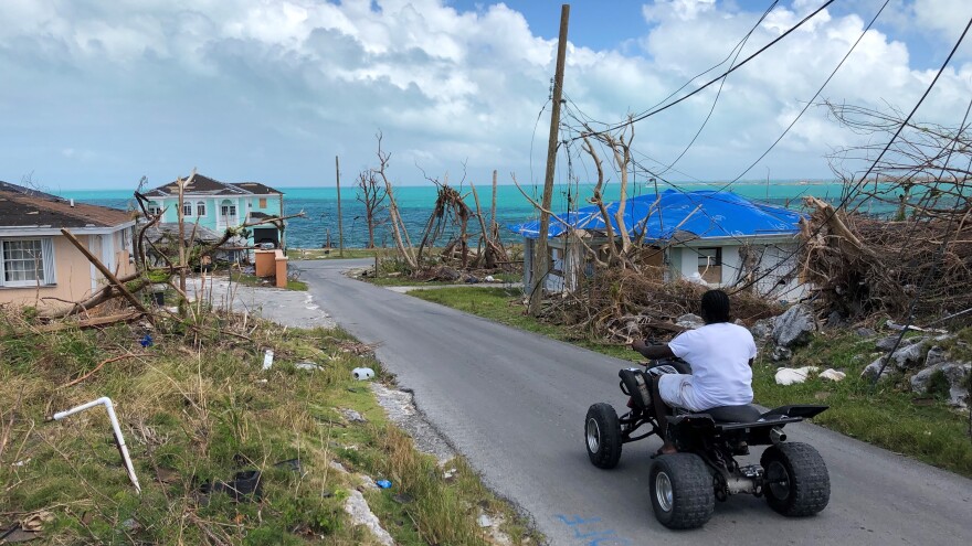 Hurricane Dorian hit Marsh Harbour on Abaco in the Bahamas particularly hard. This October 2019 photo shows how the storm's powerful winds and storm surge obliterated the island's largest city.