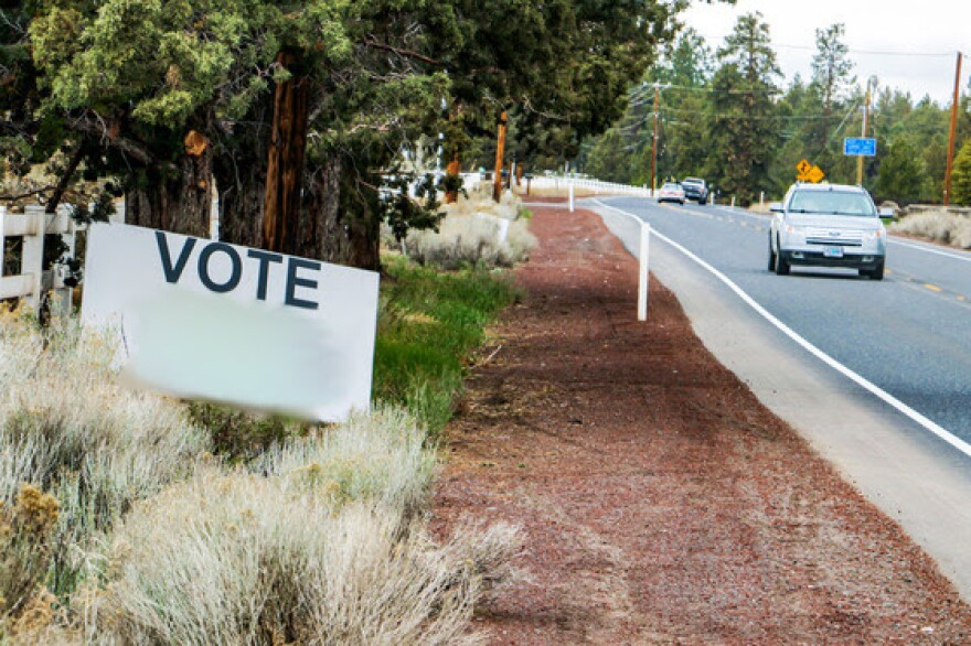 Road crews routinely remove signs and other items illegally placed on state highway right-of-way. We hold political signs for pickup for 30 days at our nearest maintenance yard.