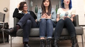 Philadelphia punk trio Cayetana (left to right: Allegra Anka, Kelly Olsen, Augusta Koch) will release its debut on the small indie label Tiny Engines later this year.