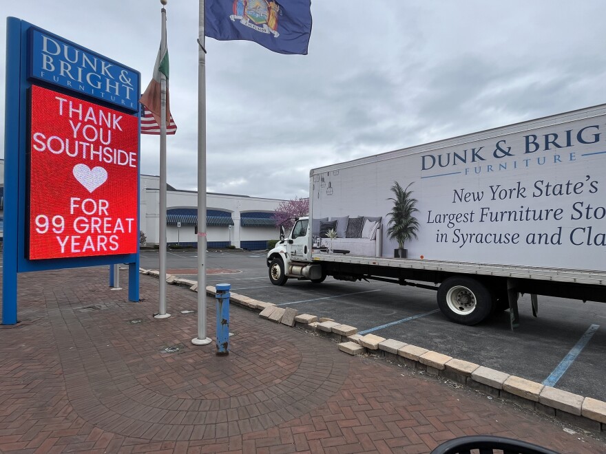The flagship Dunk and Bright store as seen in early May 2026.