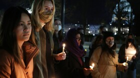 Activists participate in a candlelight vigil for abortion rights near the U.S. Supreme Court on Dec, 13, 2021 in Washington, D.C.