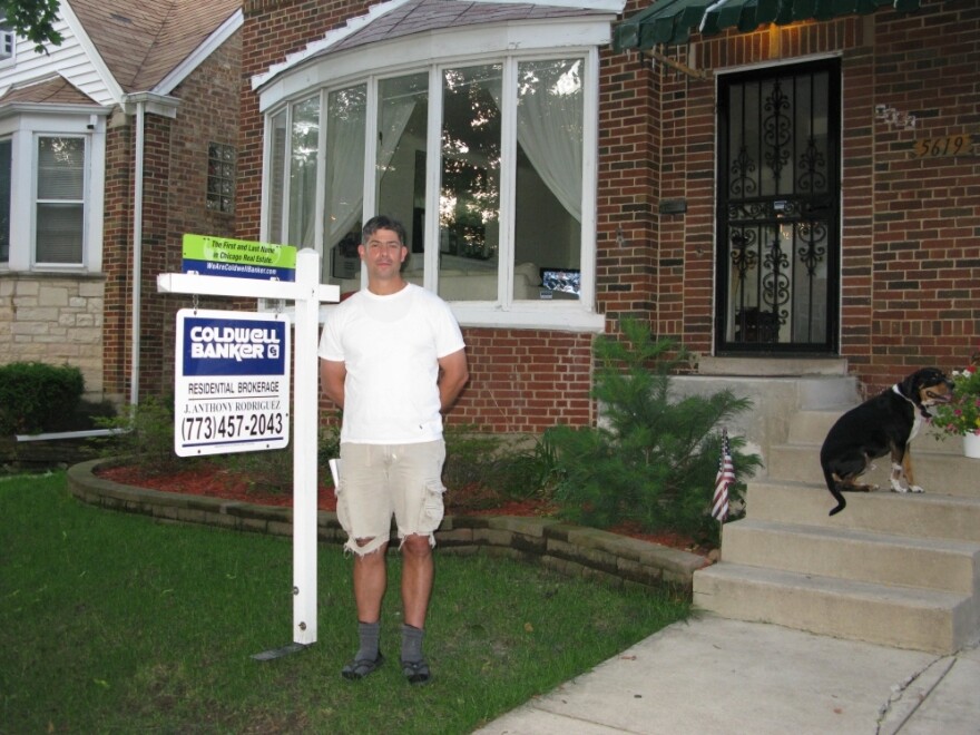 Russell Zanca, 47, of Chicago, is selling his three-bedroom house despite the uncertainty in the housing market.