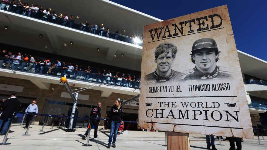 Coming into the U.S. Grand Prix, Sebastian Vettel and Fernando Alonso are the two remaining contenders for the 2012 World Championship for drivers.