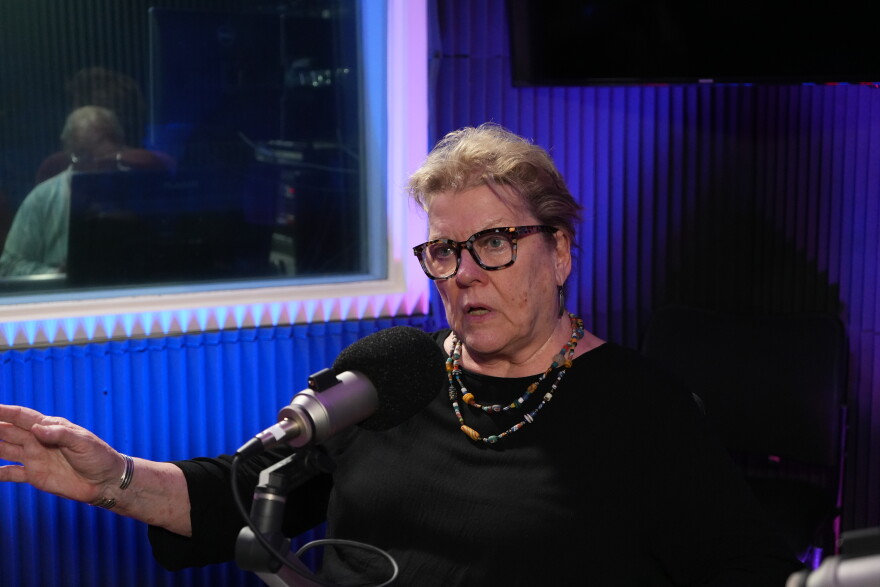 Ann Kozeliski on a recent episode of The Warehouse.