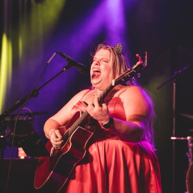 Patti Steel at George's Majestic Lounge, Fayetteville, Arkansas, April 10, 2023