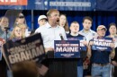 Democratic Senate candidate Graham Platner addresses the crowd at an election watch party in Blue Hill on Tuesday, June 9, 2026.