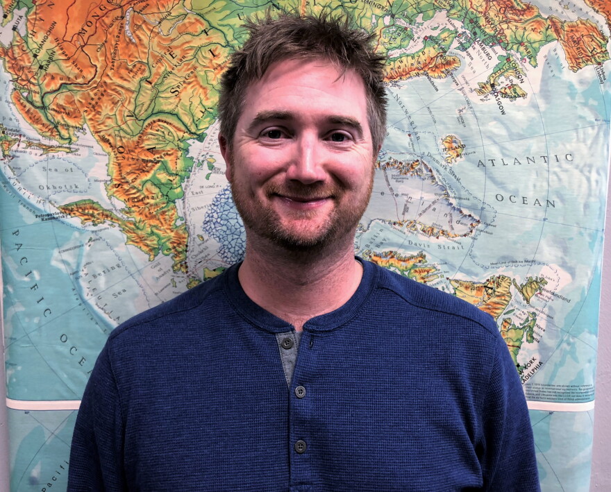 Cameron Lee studies weather patterns at Kent State University's geography department. He's developed a system to classify daily weather readings into 11 weather types that can be tracked over time.