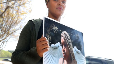 Saleemah Graham-Fleming uses the “indescribable pain” of losing her daughter, Sanaa Amenhotep, 15, to remind people that gun violence “is a crisis that affects everybody.