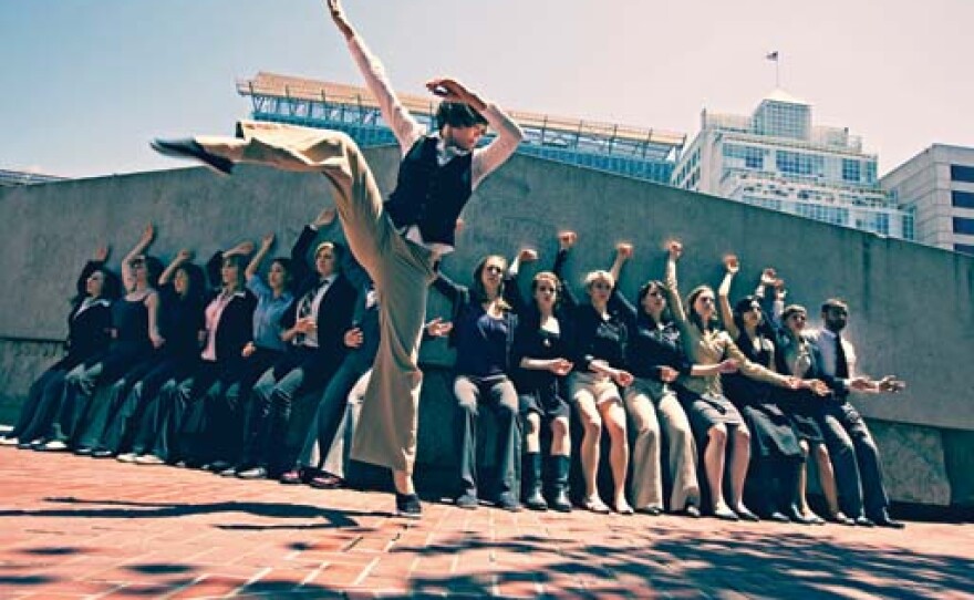 Katie Faulker's We Don't Belong Here, part of Dancers' Group's OnSite commissioning program