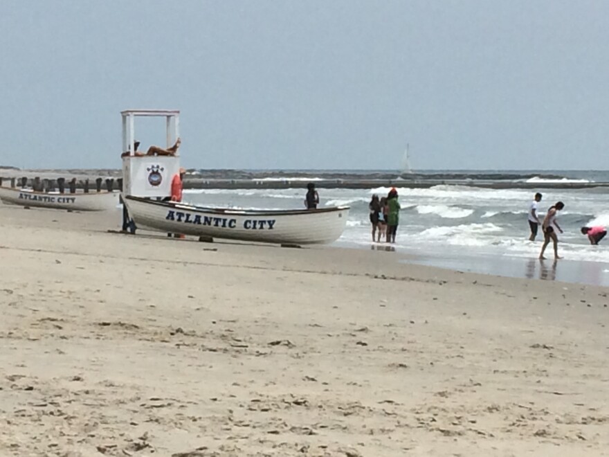 Atlantic City beach