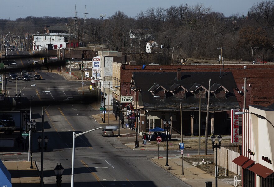 View of MLK Drive in 2016