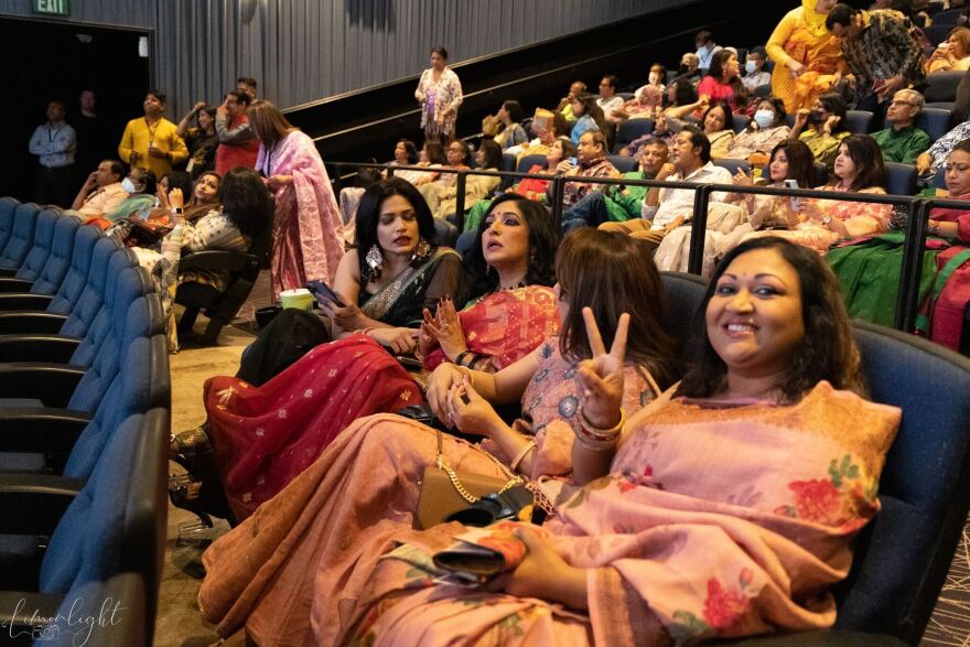 Fans pack out the Angelika Film Center for the Bengali Film Festival on August 2, 2024.