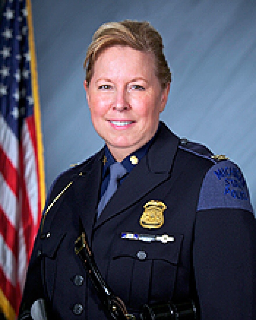 Colonel Kriste Etue, Director of the Michigan State Police