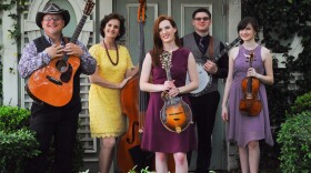 Trinity River Band: (L to R) Michael Harris, Lisa Harris, Sarah Harris, Joshua Harris, Brianna Harris