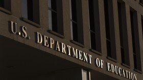 The headquarters of the U.S. Department of Education, March 12, 2025, in Washington.