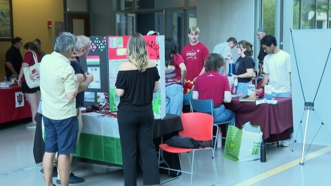 IU&#039;s language programs sought new recruits at Language Fest this Thursday.