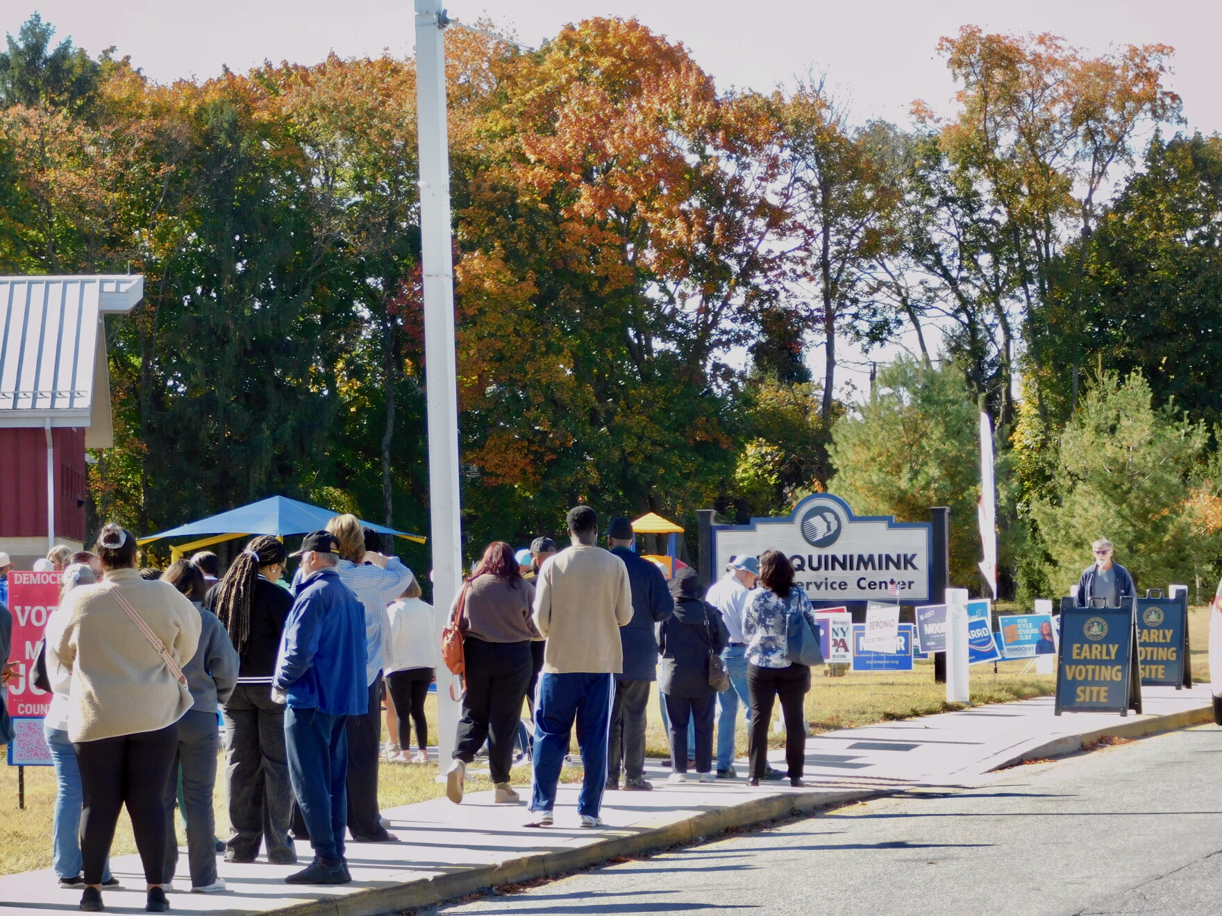 Early voting numbers continue to surge in Delaware, voters say what's ...