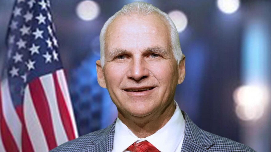 Republican John Schmitz is a business owner who previously ran for Indianapolis Mayor.