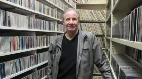 Vic Juris was right at home in the WBGO music library. He was the first person morning host Gary Walker interviewed at WBGO.