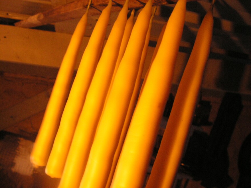 beeswax candles