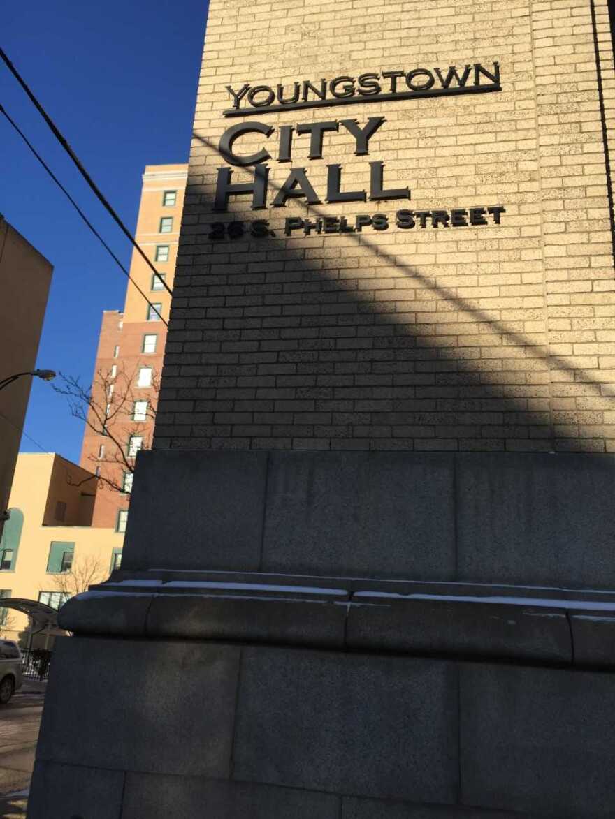 photo of City Hall in downtown Youngstown