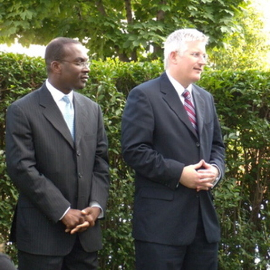 Mayor Byron Brown and Council Member Michael Kearns