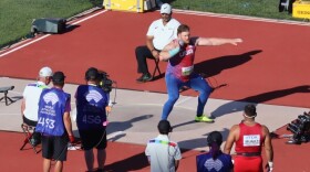 Oregon native Ryan Crouser won the gold medal in shot put at the 2022 World Track and Field Championships in Eugene.