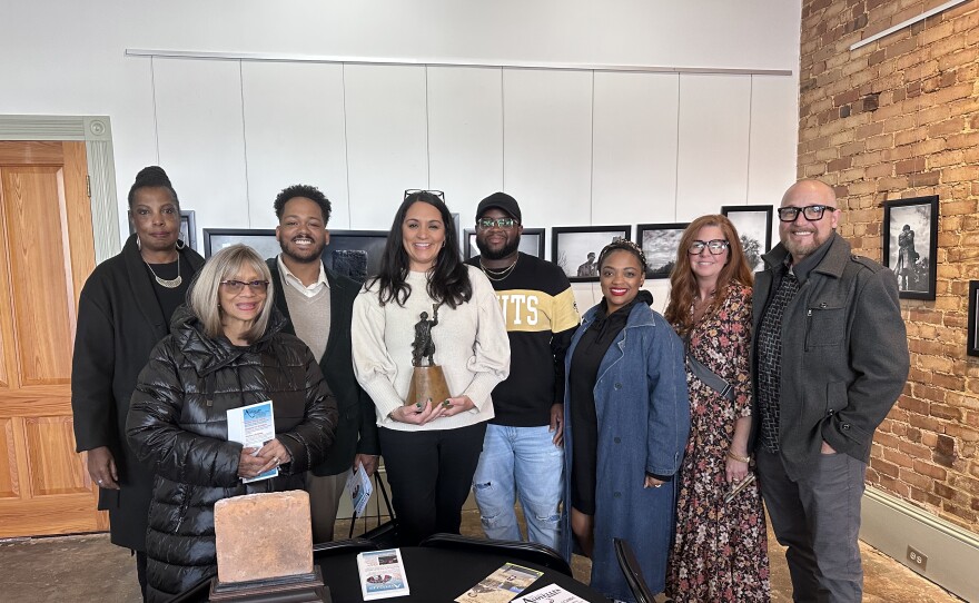 Descendants of Solomon Northup at statue unveiling and commemoration event