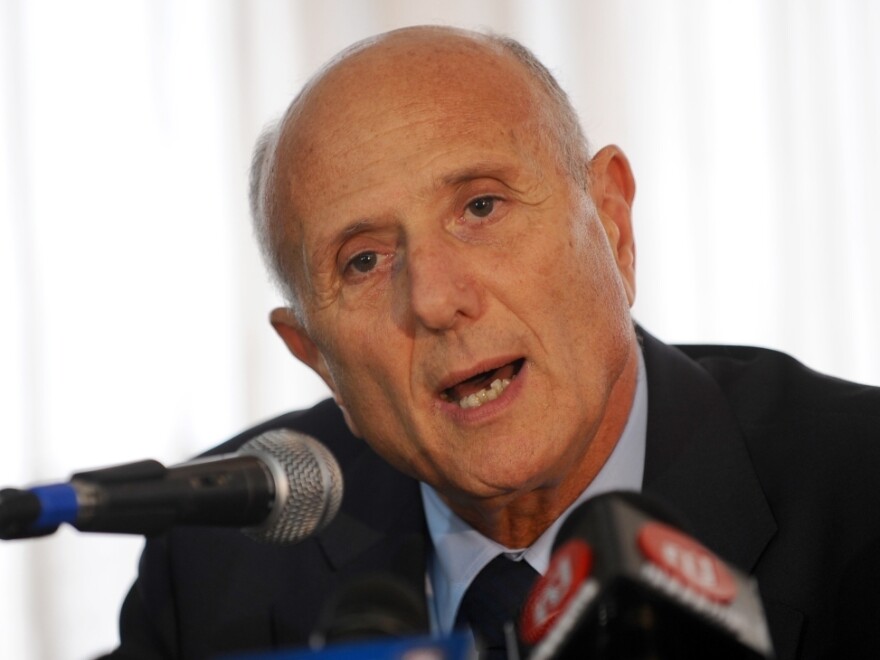 Ahmed Nejib Chebbi, pictured here when he stepped down from the interim government March 1, says that ending the rampant corruption of the Ben Ali regime will spur economic growth.