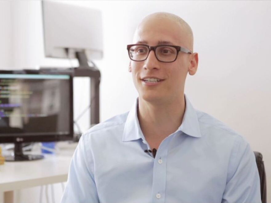 Mike Galbo, co-founder of Aidin, a company that matches patients with rehab facilities after a hospital stay.