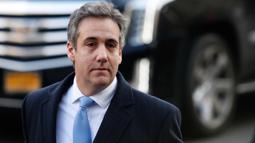 Michael Cohen, President Trump's former personal attorney and fixer, will testify publicly on Capitol Hill next week about payments to women who say they had affairs with Trump. Cohen will report to prison in May for crimes related to those payments.