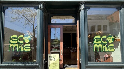 ECO MKE Refillery (pictured above) recently opened a brick-and-mortar in Milwaukee’s Third Ward.