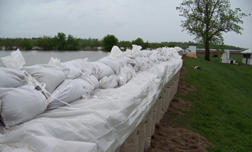 Levee in Smithland, Kentucky Transportation Cabinet