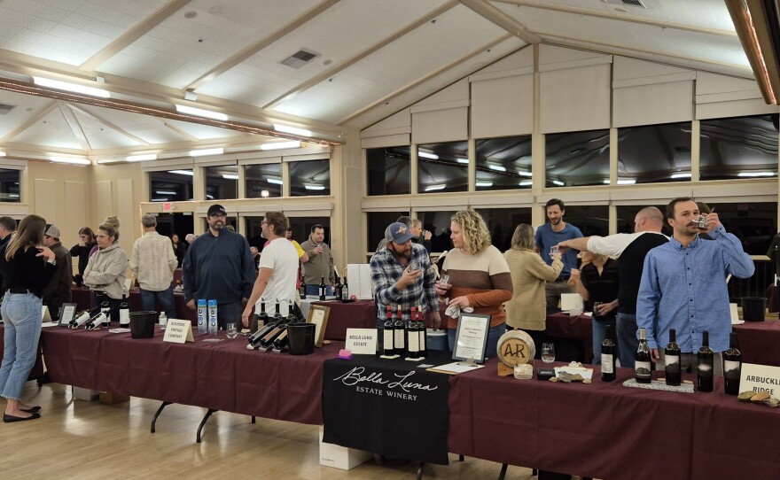 The vibe on the first night of the Garagiste Festival in Atascadero
